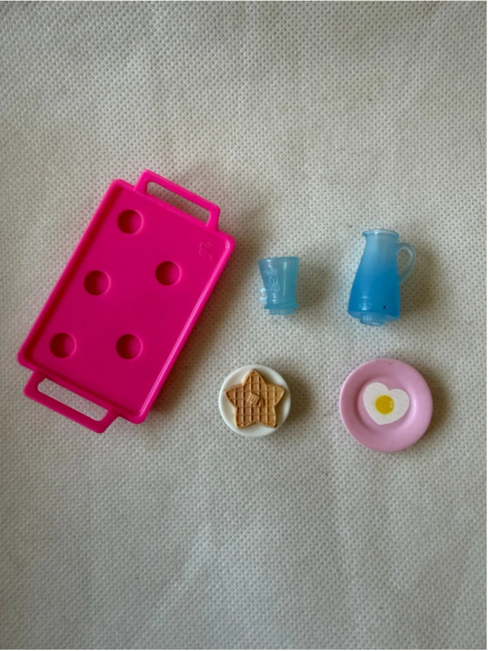 Barbie waffle heart